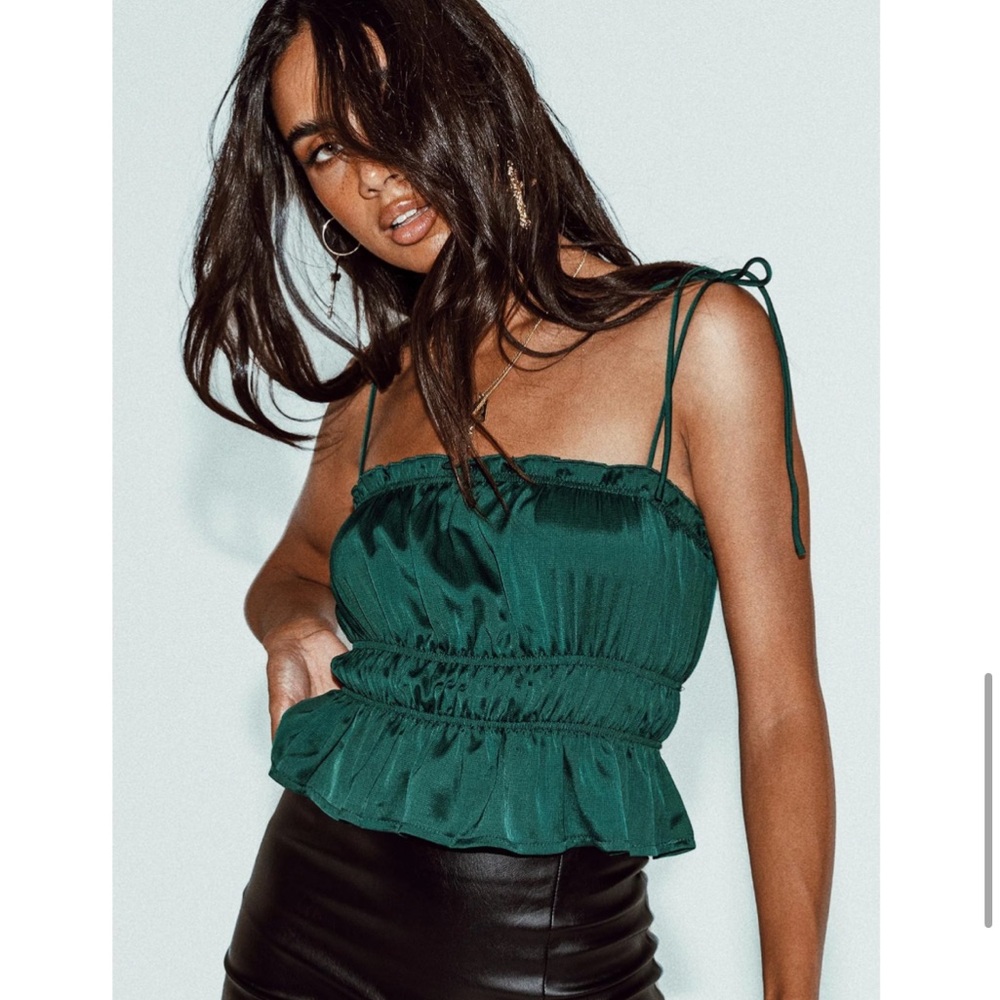 Princess Polly Green Top